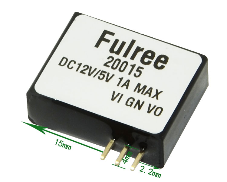 On-board Type Non-isolated 12V to 5V, 1A Converter On-board Type Non-isolated 12V to 5V, 1A Converter